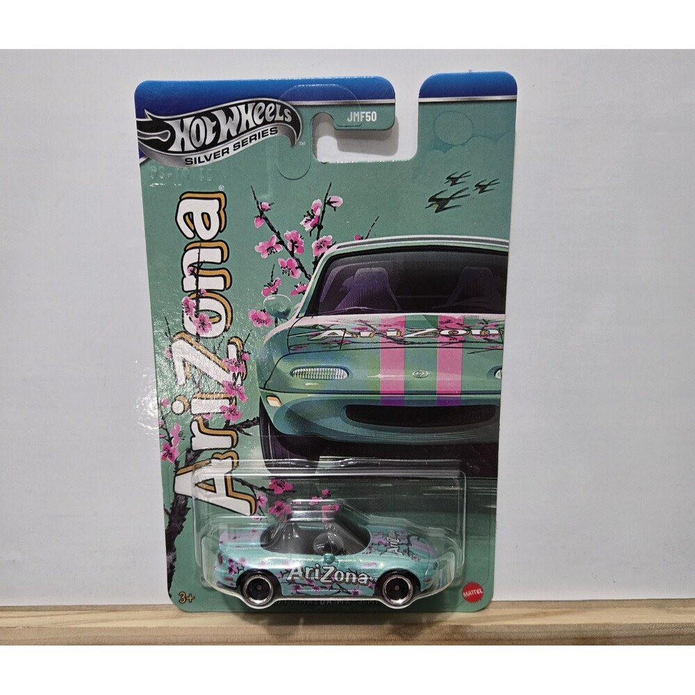 2026 Hot Wheels Silver Series 1991 Mazda MX-5 Miata Arizona Tea JMF50 BOX SHIP